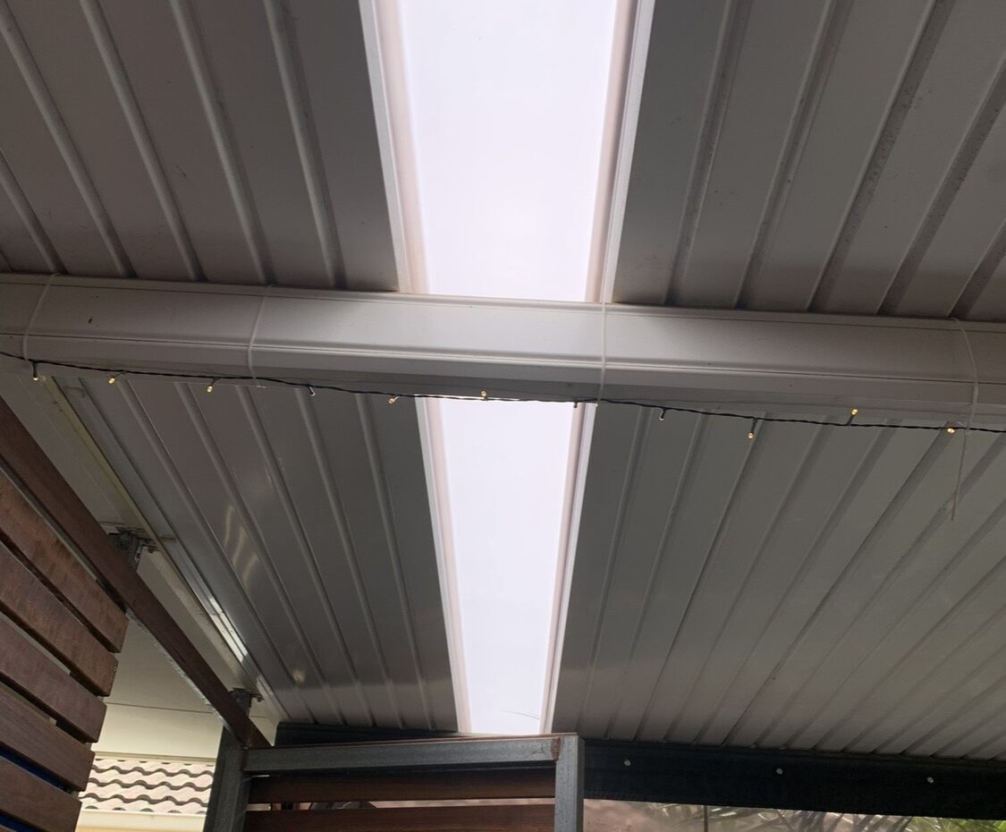 Verandah after